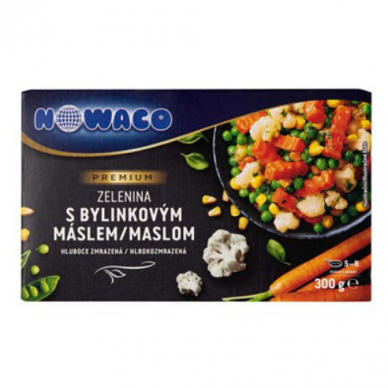 Daržovių mišinys su žolelių sviestu NOWACO, 300 g