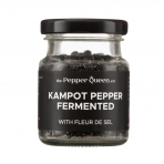 Fermentuoti Kampoto pipirai su "Fleur De Sel" druska (grūdeliais) KRUNTEI by FARMEX, 40 g