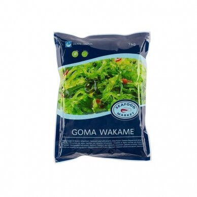 Jūros žolių salotos "Goma Wakame" SEAFOOD MARKET, 1 kg