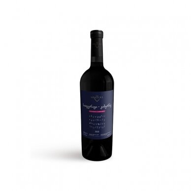 Raudonasis sausas vynas SAPERAVI CABERNET SHATIRI 2018, 750 ml